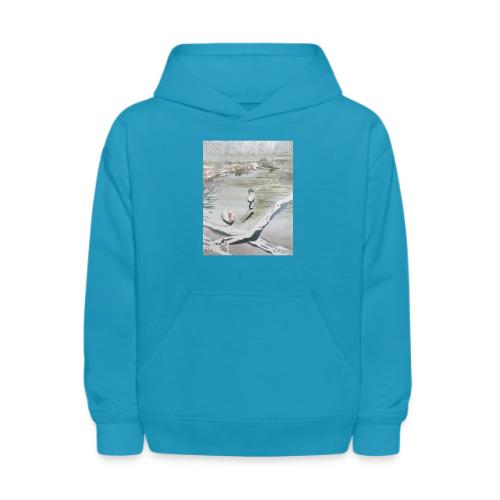 White swans - Kids' Hoodie