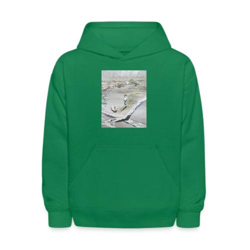 White swans - Kids' Hoodie
