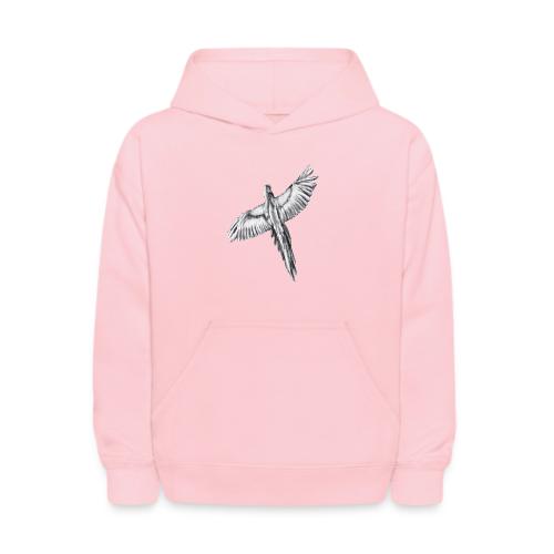 Flying parrot - Kids' Hoodie