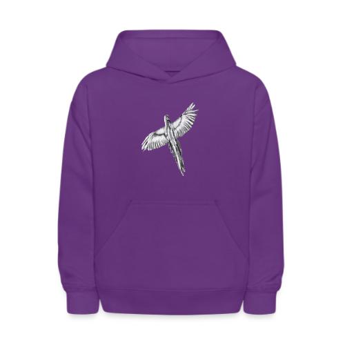 Flying parrot - Kids' Hoodie