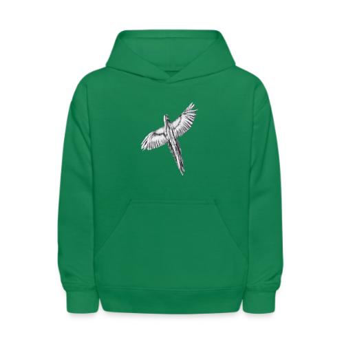 Flying parrot - Kids' Hoodie
