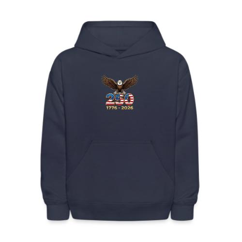 Eagle 250th Anniversary 1776-2026 - Kids' Hoodie