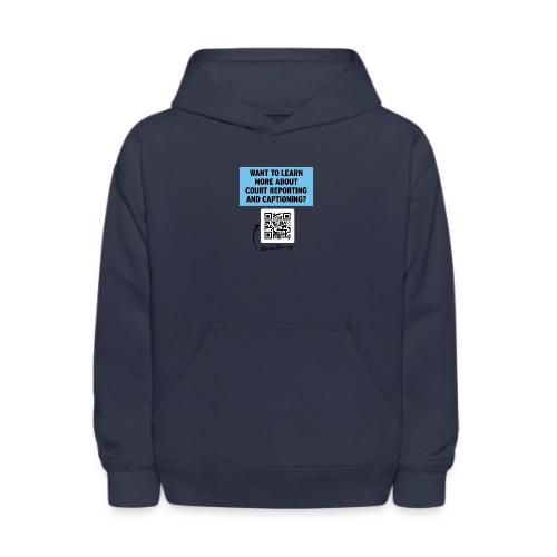 2023 CRCW Want to learn more - Kids' Hoodie