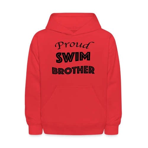 swim brother - Kids' Hoodie