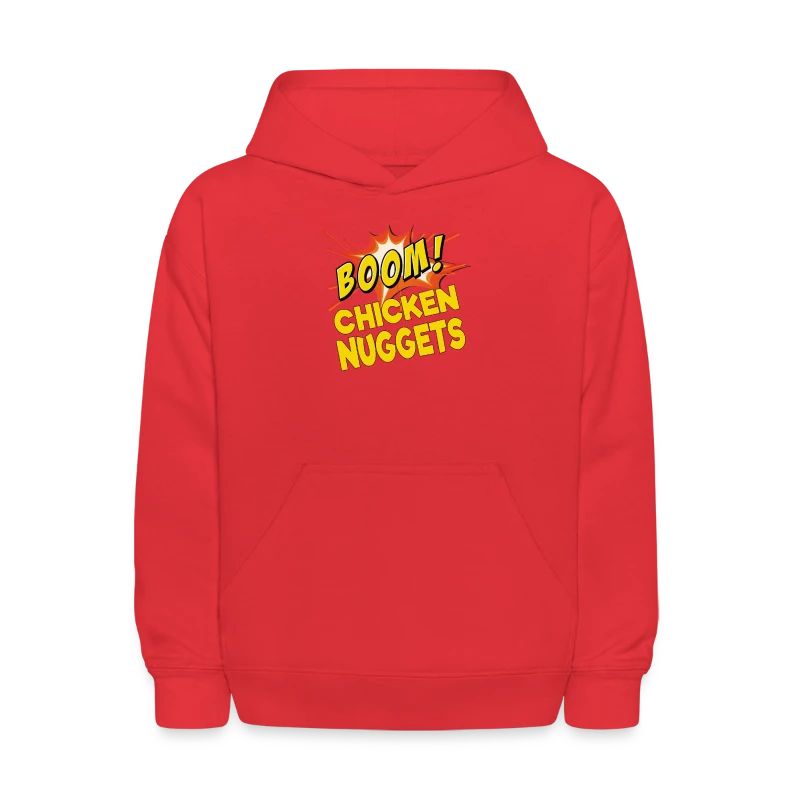 Boom Chicken Nuggets Vintage Boom Chicken Nugget - Kids' Hoodie
