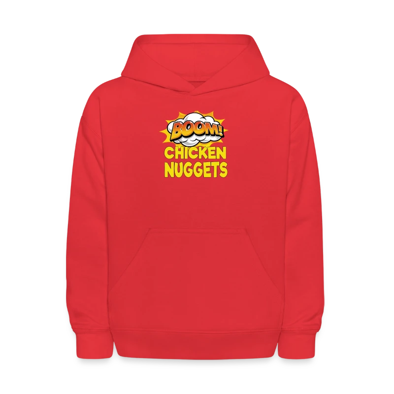 Boom Chicken Nuggets Retro Boom Chicken Nuggets - Kids' Hoodie