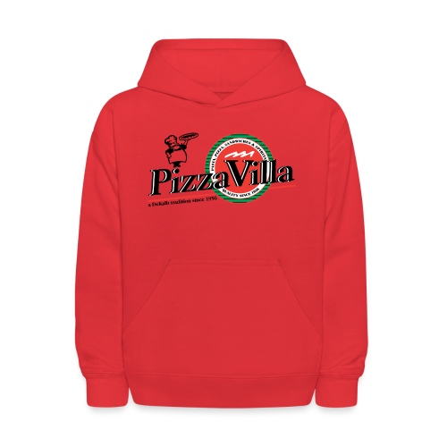 Pizza Villa logo - Kids' Hoodie