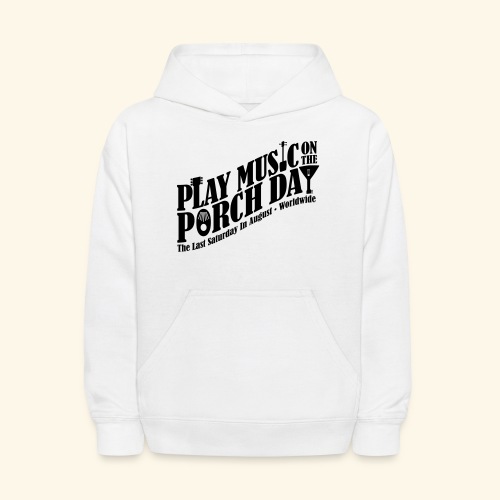 Play Music on the Porch Day - Kids' Hoodie