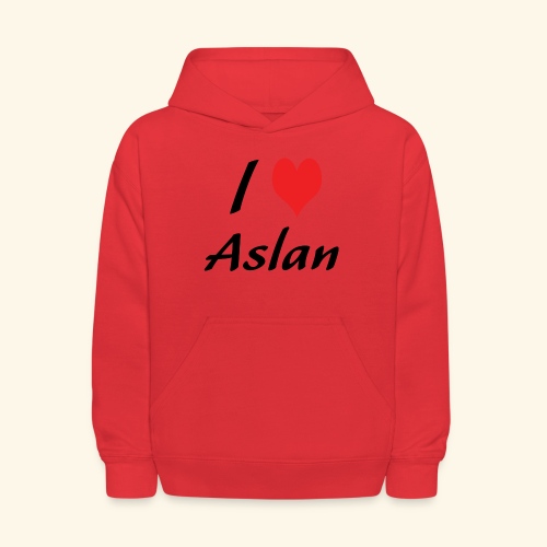 I Heart Aslan Light Shirts - Kids' Hoodie