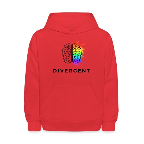 Divergent (Black Logo) - Kids' Hoodie