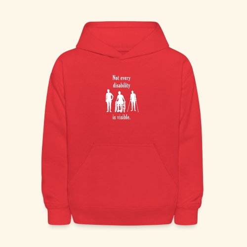 Not Every Disability is Visible - Kids' Hoodie