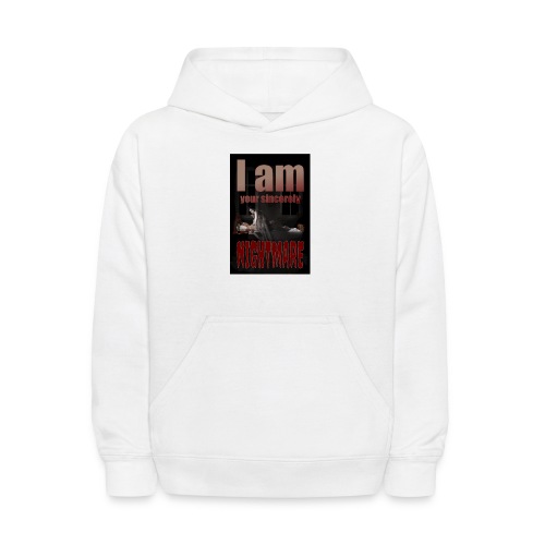 A scary horror design - I am your horror Nightmare - Kids' Hoodie