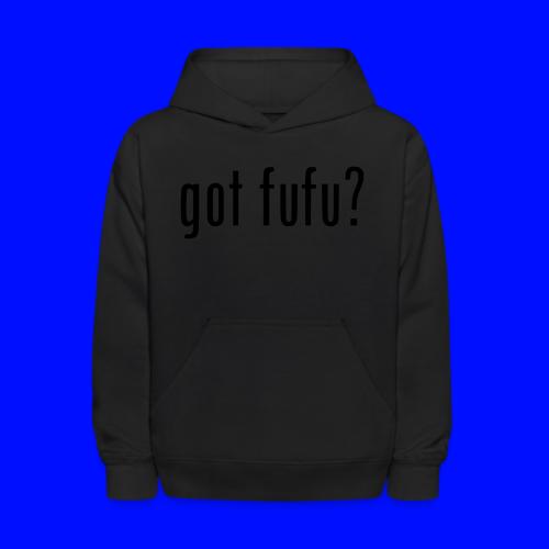 gotfufu-black - Kids' Hoodie