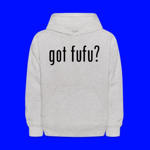 gotfufu-black - Kids' Hoodie