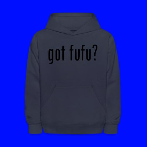 gotfufu-black - Kids' Hoodie