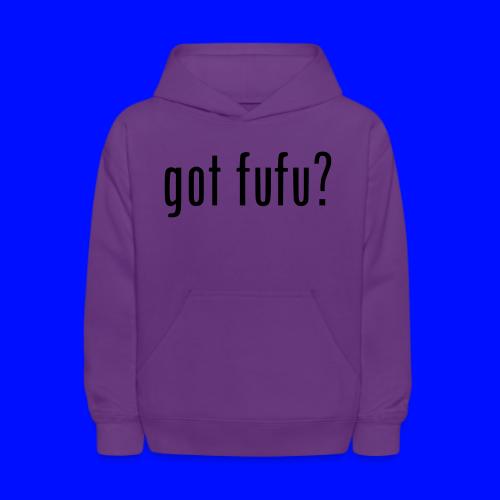 gotfufu-black - Kids' Hoodie