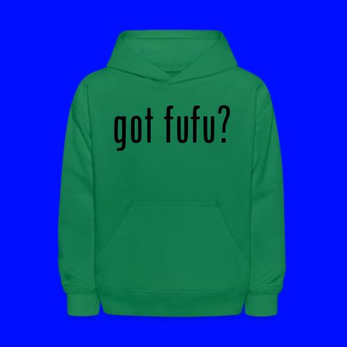 gotfufu-black - Kids' Hoodie