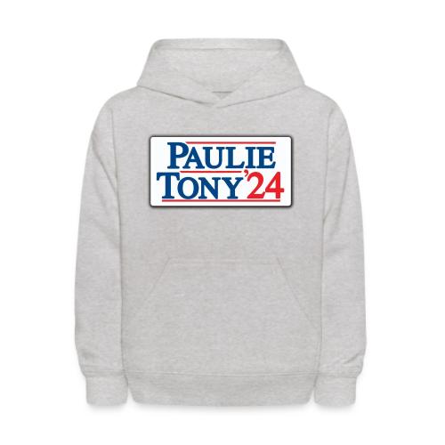 Paulie & Tony for Co-President 2024 - Kids' Hoodie