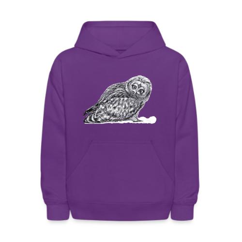 Owl snow - Kids' Hoodie
