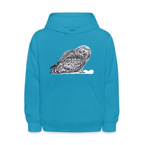 Owl snow - Kids' Hoodie