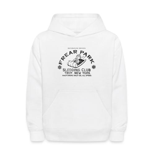 RO Frear Park Sledding Club Distressed Dark - Kids' Hoodie