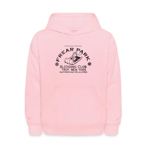 RO Frear Park Sledding Club Distressed Dark - Kids' Hoodie