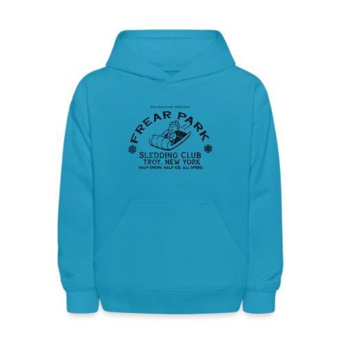 RO Frear Park Sledding Club Distressed Dark - Kids' Hoodie