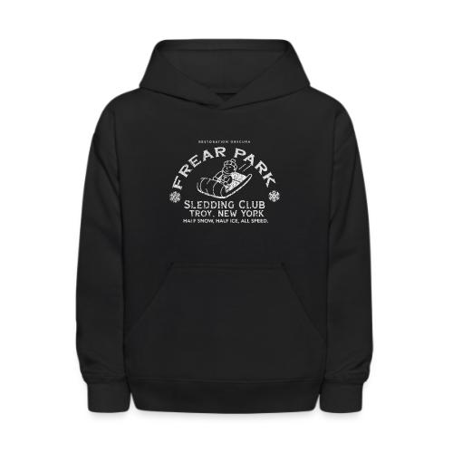 RO Frear Park Sledding Club Distressed Light - Kids' Hoodie