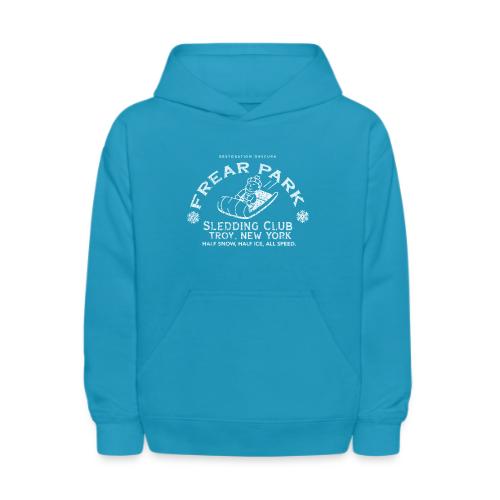 RO Frear Park Sledding Club Distressed Light - Kids' Hoodie