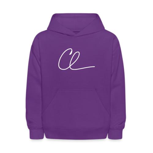 CL Signature (White) - Kids' Hoodie