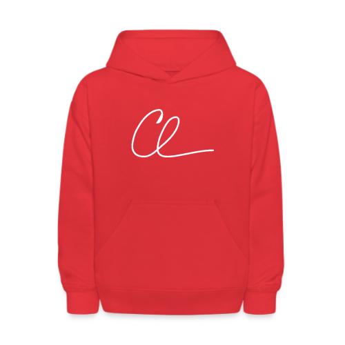 CL Signature (White) - Kids' Hoodie