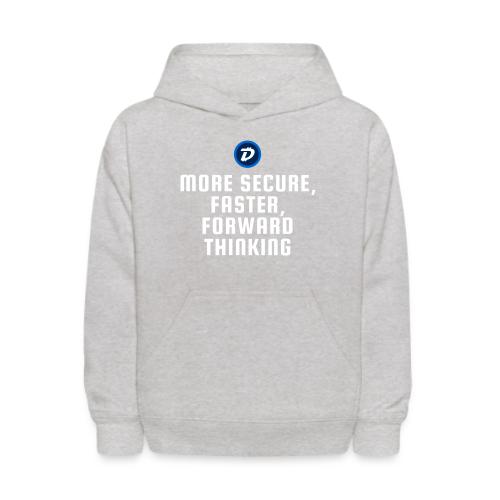Digibyte. More secure, faster, forward thinking - Kids' Hoodie