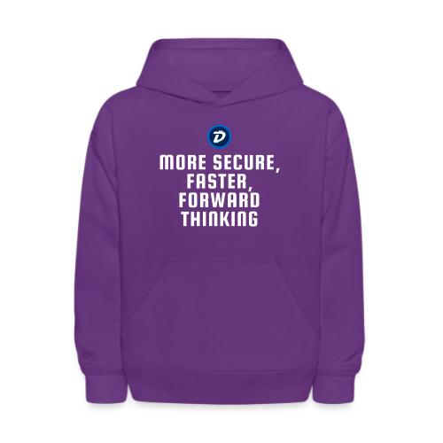 Digibyte. More secure, faster, forward thinking - Kids' Hoodie