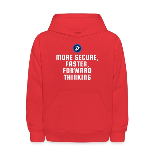Digibyte. More secure, faster, forward thinking - Kids' Hoodie