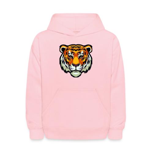 Tiger Fashion Feline Animal, Tiger Willing Success - Kids' Hoodie