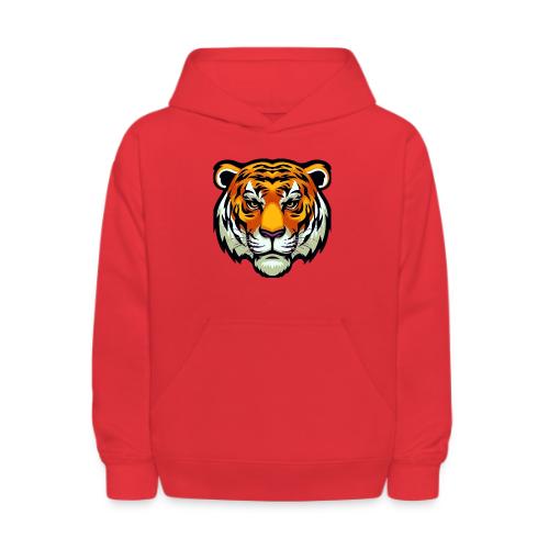 Tiger Fashion Feline Animal, Tiger Willing Success - Kids' Hoodie