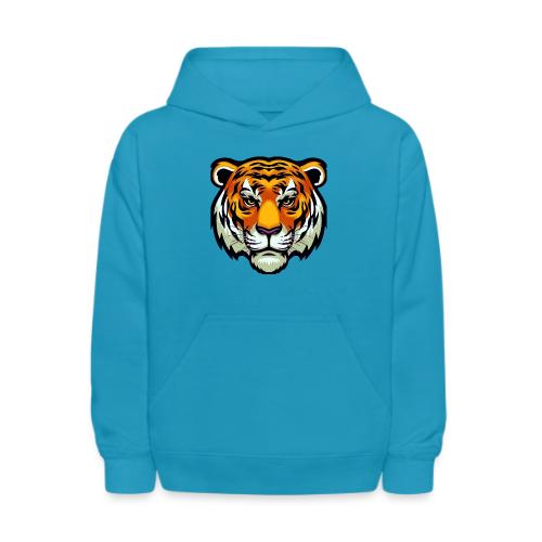 Tiger Fashion Feline Animal, Tiger Willing Success - Kids' Hoodie
