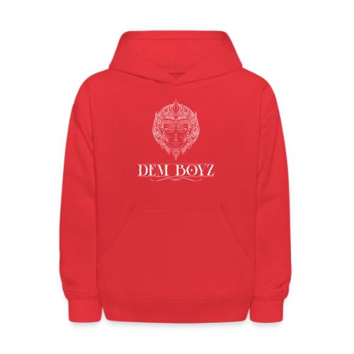 DemBoyz Full Logo (White Edition) - Kids' Hoodie