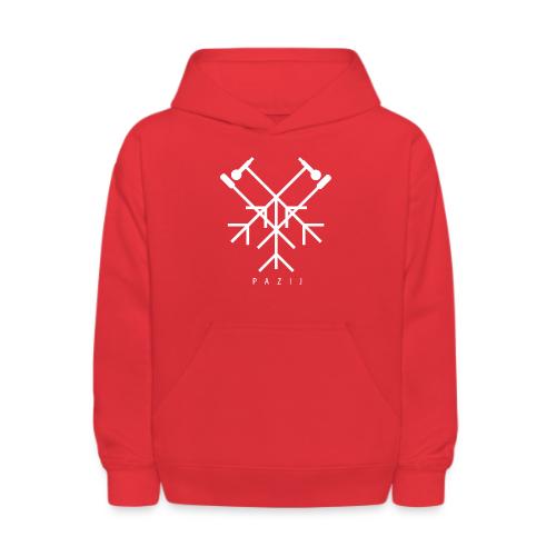 Pazij White Logo - Kids' Hoodie