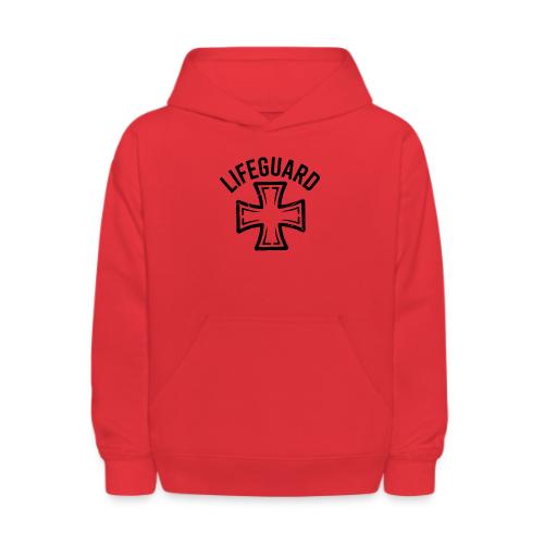 Lifeguard Cross Emblem - Kids' Hoodie