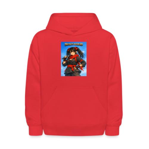 Djuki’s World – Shadow Blade - Kids' Hoodie
