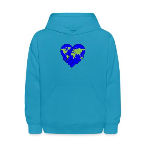 World United in Love - Kids' Hoodie