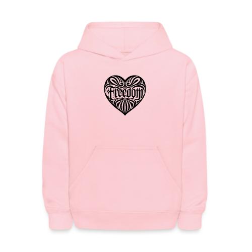 FREEDOM in Heart - Kids' Hoodie