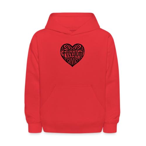 FREEDOM in Heart - Kids' Hoodie