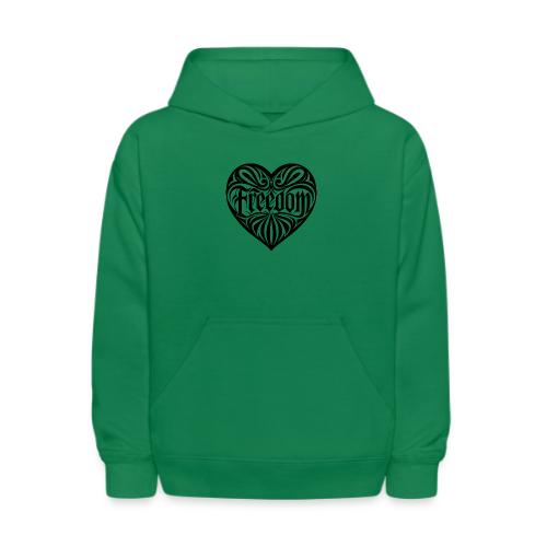 FREEDOM in Heart - Kids' Hoodie