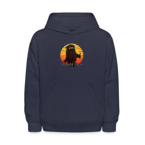 Crusher Crew Cryptid Sunset - Kids' Hoodie