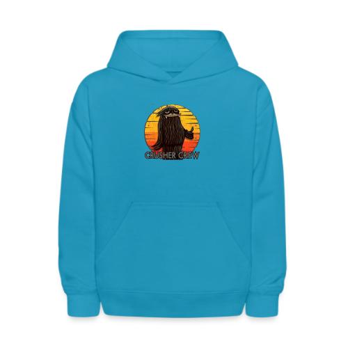 Crusher Crew Cryptid Sunset - Kids' Hoodie