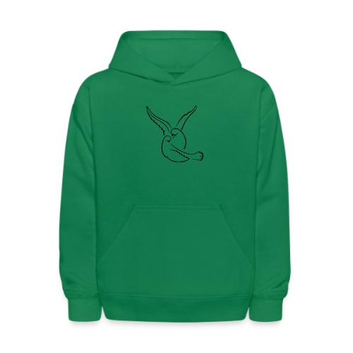 EMBRACED_TURTLEDOVES - Kids' Hoodie