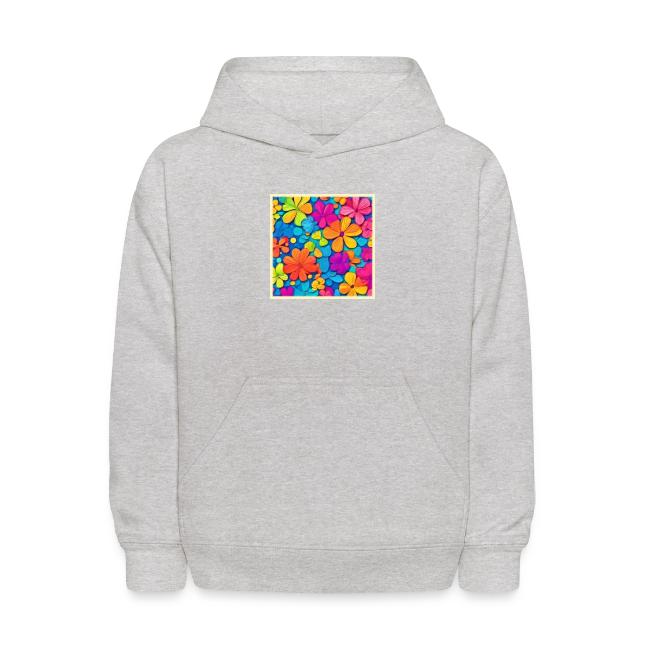 Vibrant Floral Abstract Art