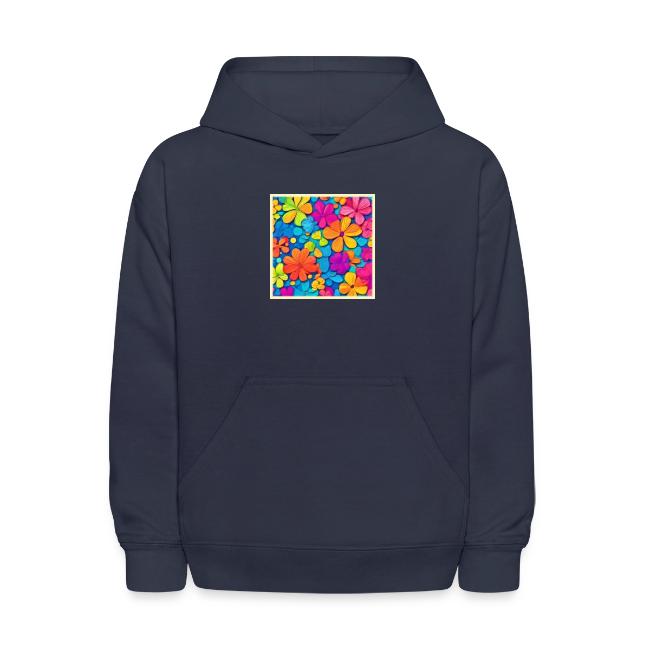 Vibrant Floral Abstract Art